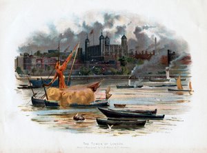The Tower of London, England by C. Wilkinson