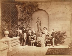 Portrait of the Royal Family at Osborne House, 1857