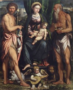 Madonna and Child with St. John the Baptist and St. Jerome