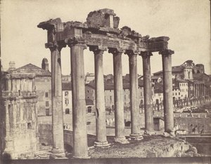 Temple of Concord, Rome by Calvert Jones