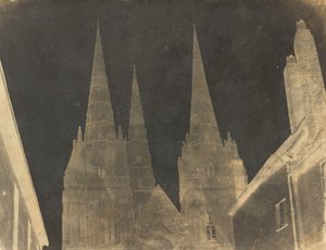 Study of the Spires of Lichfield Cathedral, 1845-1850