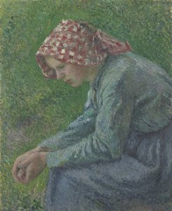 A Seated Peasant Woman