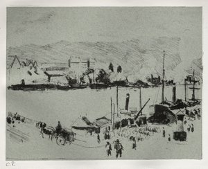 Quai Boieldieu in Rouen
