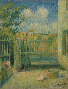 The Courtyard of Maison Rondest, Pontoise