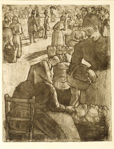 Vegetable Market at Pontoise
