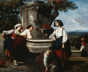Ossaloise Women at the Fountain