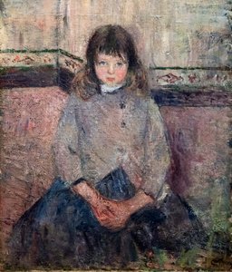Félix Pissaro in a Skirt by Camille Pissarro