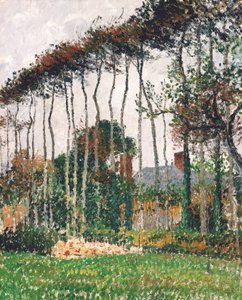 The Great Beeches at Varengeville by Camille Pissarro