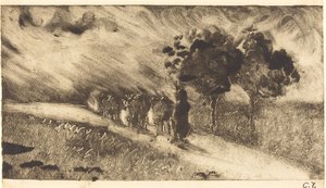 Herding the Cows at Dusk, c. 1890