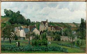 The Hermitage in Pontoise by Camille Pissarro