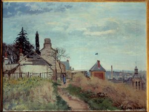 The Palais de Justice at Pontoise by Camille Jacob Pissarro
