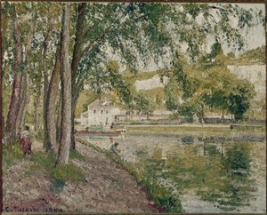 Moret, the Loing Canal: The Path to Saint Mammes