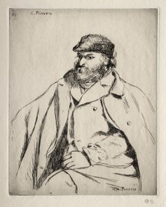 Paul Cézanne by Camille Pissarro