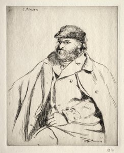 Paul Cézanne by Camille Pissarro