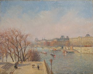 The Louvre, Morning, Sunlight