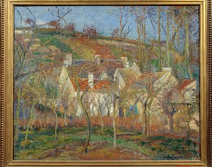 The Red Roofs, Corner of the Village, Winter