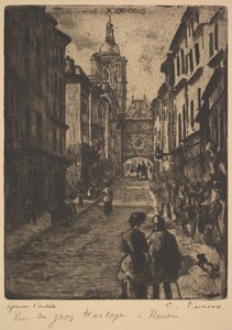 The Street of the Grand Clock, Rouen