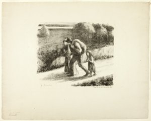 The Vagabonds by Camille Pissarro