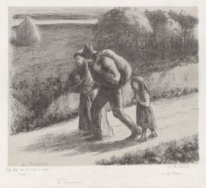 The Vagabonds by Camille Pissarro