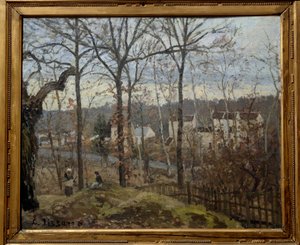 Winter Landscape in Louveciennes