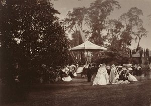 Fete Champetre at Orleans House, London by Camille Silvy