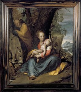 The Rest on the Flight into Egypt by Camillo Procaccini