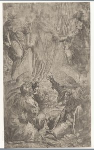 The Transfiguration of Christ on Mount Tabor by Camillo Procaccini