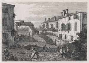 The Locks of Dolo, from the series Views by Canaletto (Giovanni Antonio Canal)