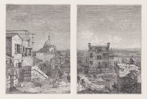 The House with the Inscription, from the Series Vedute (Views)