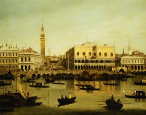 A View of the Molo from the Bacino di San Marco, Venice