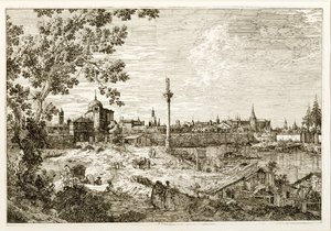 Imaginary View of Padua by Canaletto