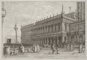 The Library. V. [upper left] by Canaletto