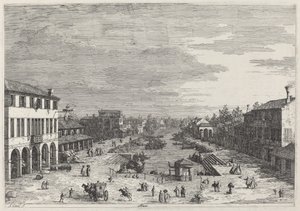 Mestre by Canaletto