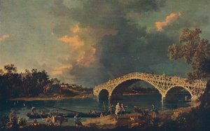 Old Walton Bridge by Giovanni Antonio Canal