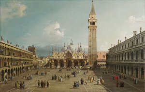 Piazza San Marco by Canaletto