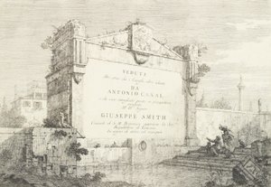 Title Page with a Large Wall of a Classical Ruin