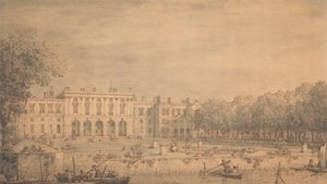 View of Old Somerset House from the Thames