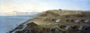 Argentine Camp at Uruguaiana, Rio Grande, Brazil by Candido Lopez