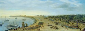 The Arrival of the Allied Army at Itapiru, Paraguay by Candido Lopez