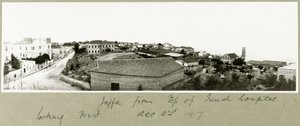 Jaffa from the Top of the French Hospital Looking West