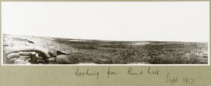 Looking from Kurd Hill, September 1917 by Capt. Arthur Rhodes