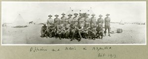 Officers and NCOs in N.Z.M.A.A., October 1917 by Capt. Arthur Rhodes