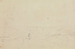 Above West Cowes, 8 February 1826 by Capt. Thomas Hastings