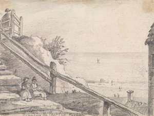 Ascending the East Cliff, Hastings