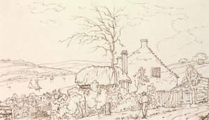 Between West Cowes and Newport, 20 February 1826 by Capt. Thomas Hastings