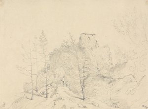 Carisbrooke Castle, 9 May 1826 by Capt. Thomas Hastings