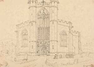 Church of Saint Bartholomew, Crewkerne by Capt. Thomas Hastings