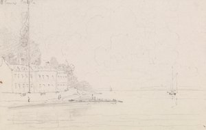 Cowes Castle, Isle of Wight by Capt. Thomas Hastings