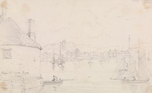 Cowes, from West Cowes Ferry, 22 March 1826