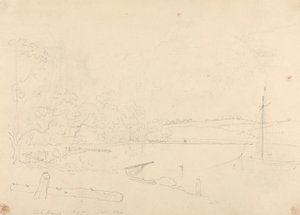 Fish House, Isle of Wight, September 1826 by Capt. Thomas Hastings